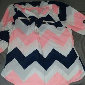 Rue21 3/4 sleeve dress shirt